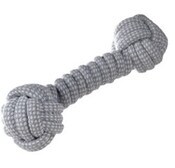 Wholesale - BLUE/WHITE DUMBBELL ROPE PET TOY C/P 96, UPC: 840345116147